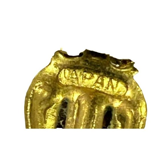 Vintage Signed Japan White and Cream Beaded Hand made Clip on Earrings - Picture 4 of 4